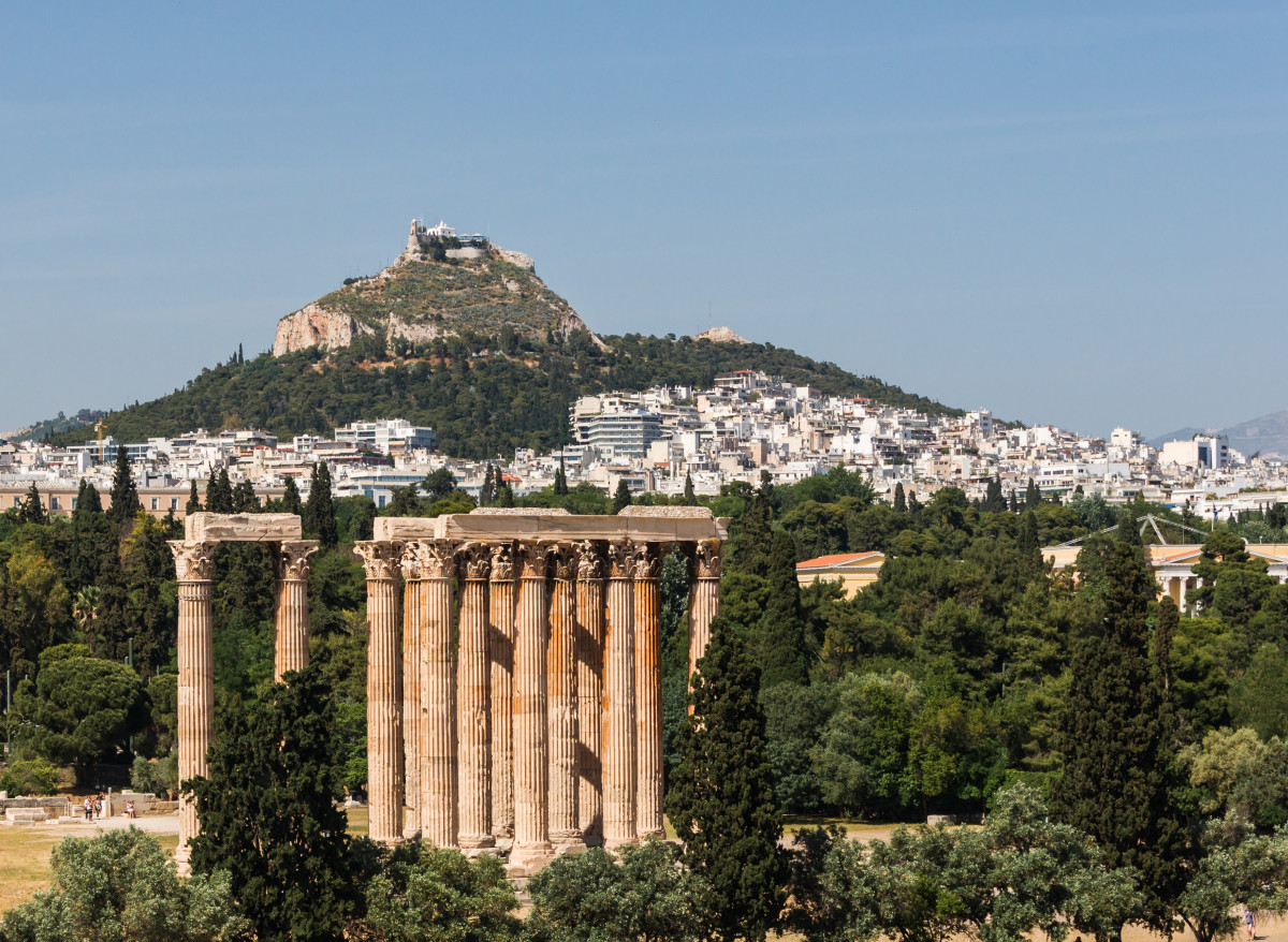 Ruins in Athens