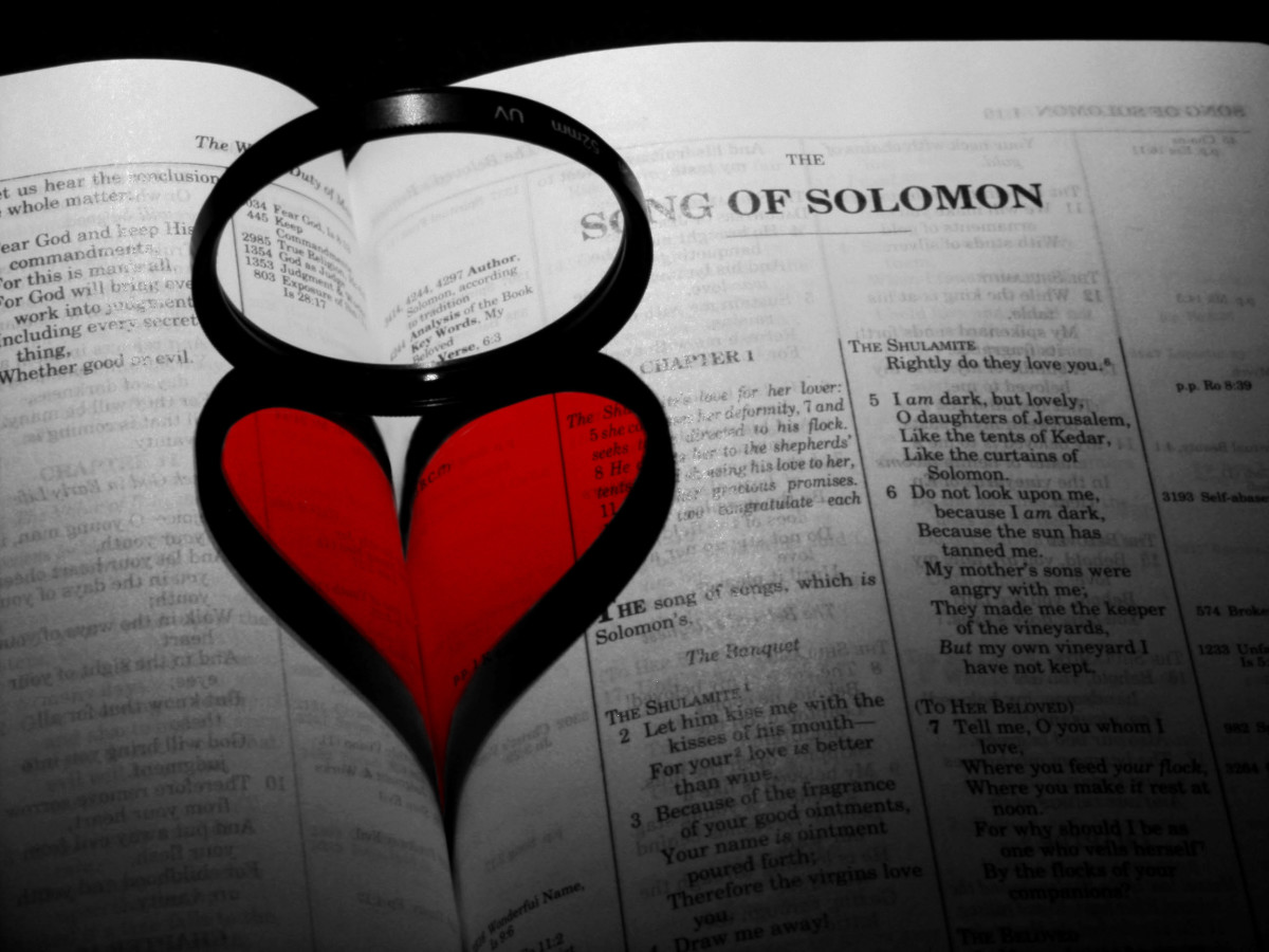 Song of Solomon, commonly understood to be the most intimate book of the Bible, uses this same combination of female, temple, garden themes that can help us connect these ideas with God's plan.