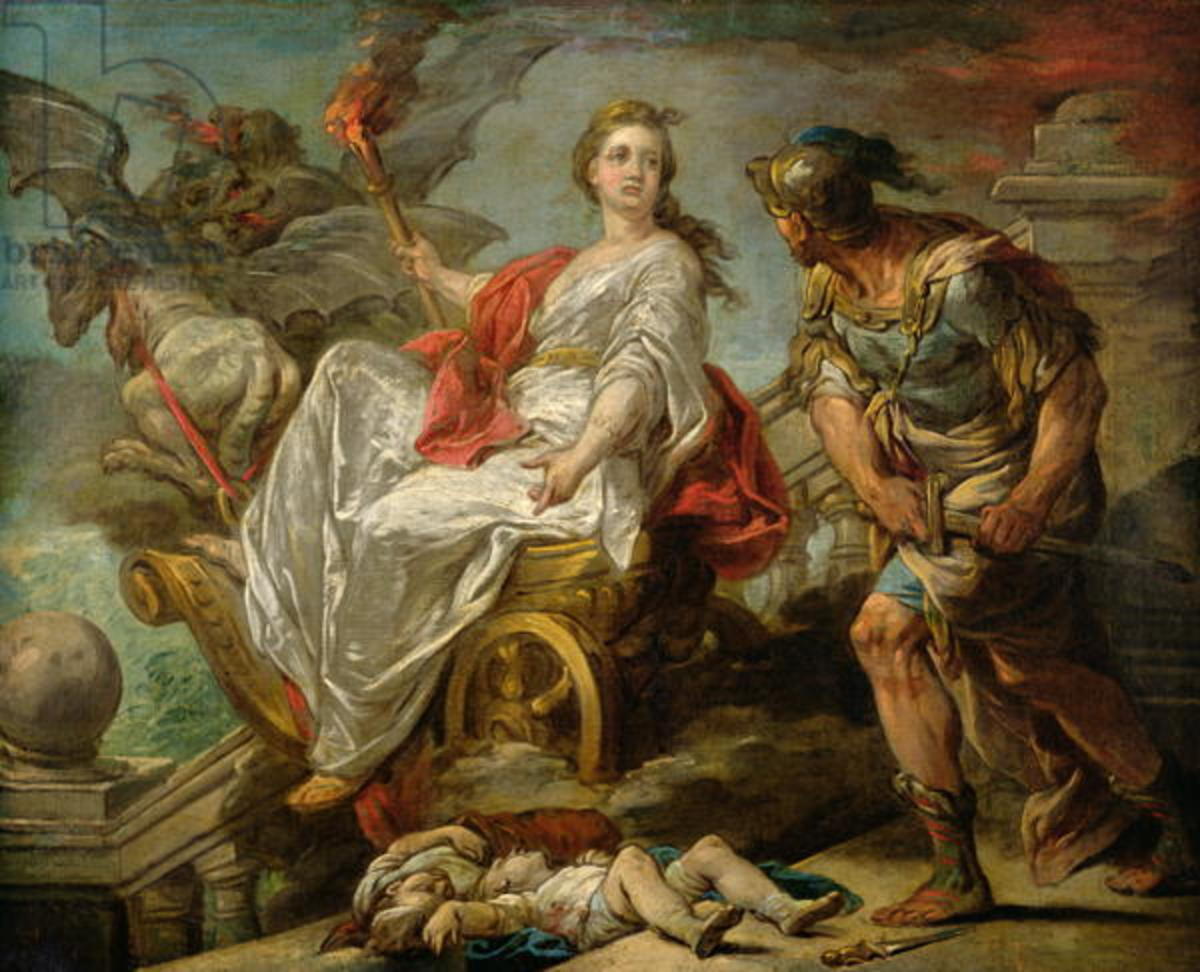 Charles André van Loo, "Jason and Medea" (1759)