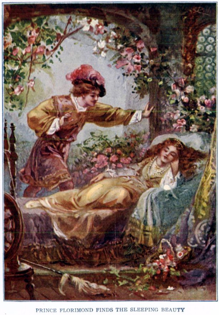 Prince Florimond Awakens Sleeping Beauty