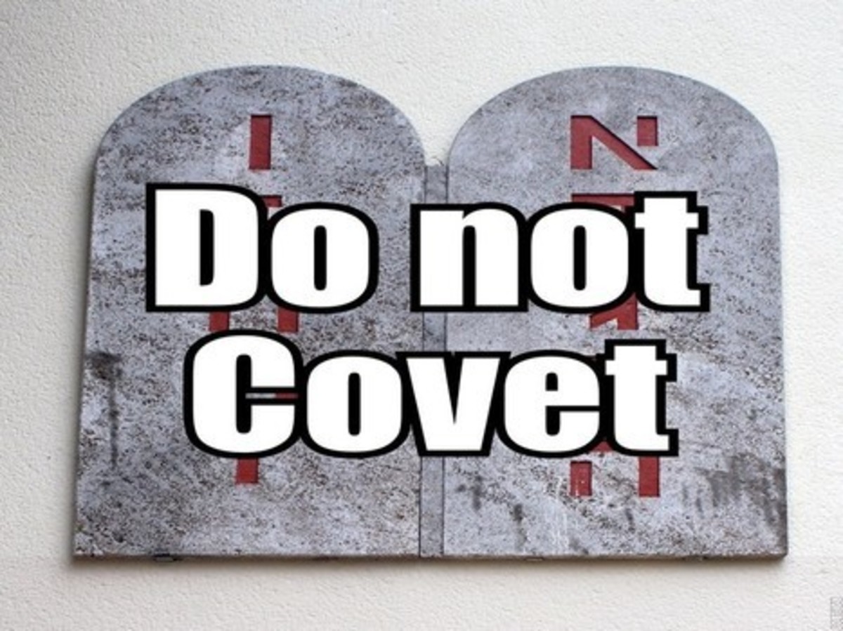 To covet is to go after something that is not in the will of God. 