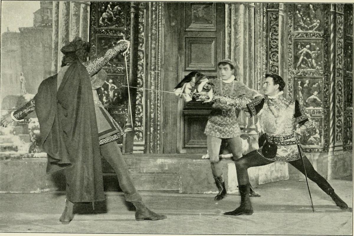 Romeo And Benvolio Scene