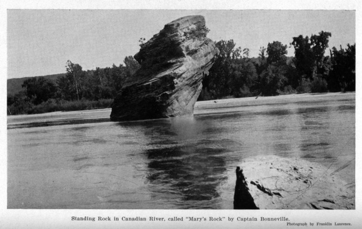 Buried Treasure in Oklahoma The Strange Tale of Standing Rock Owlcation