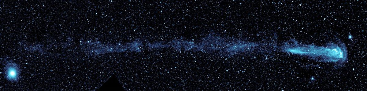 The 13 Light Years Long Trail Of Mira Captured By GALEX.
