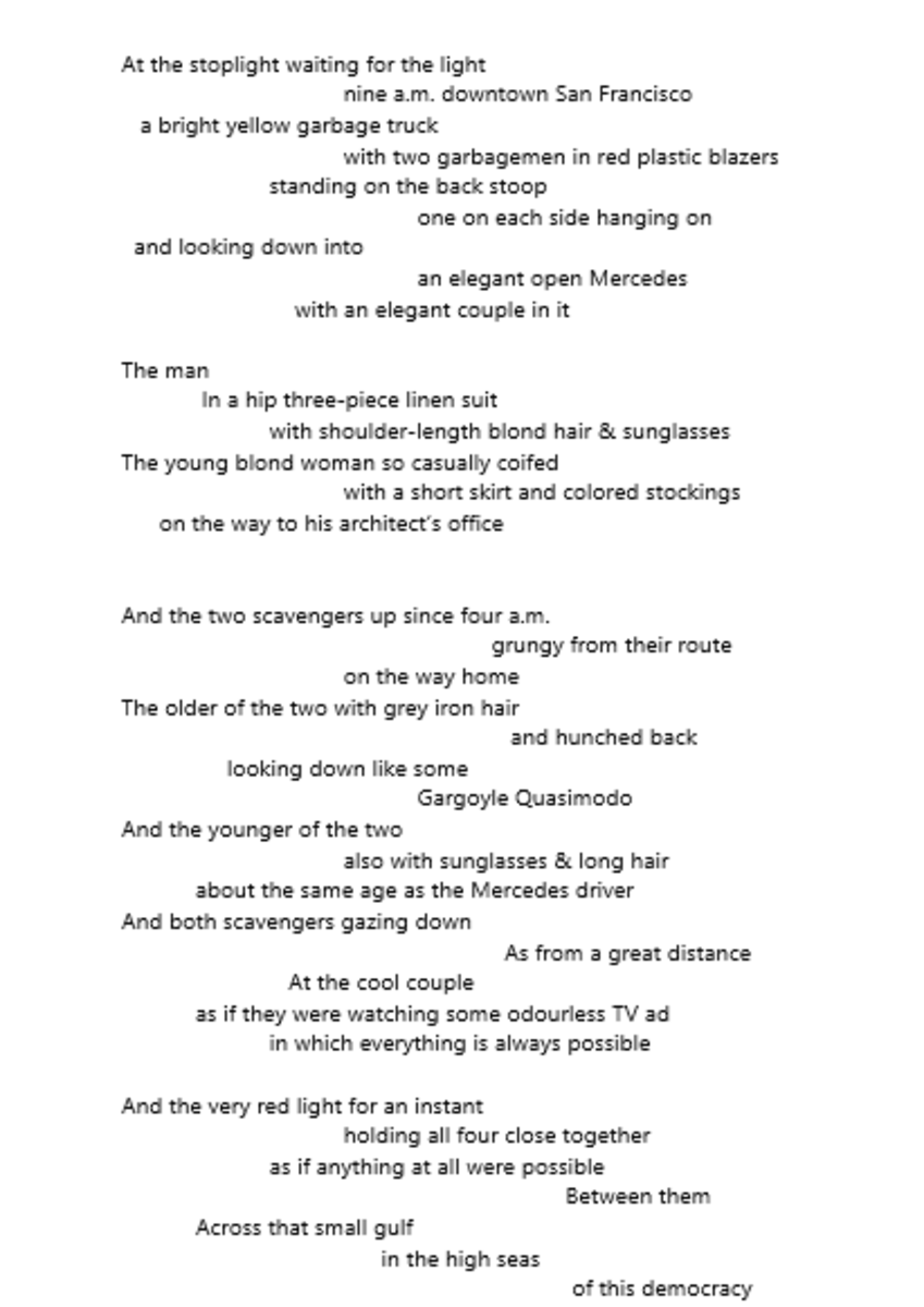 analysis-of-poem-two-scavengers-in-a-truck-two-beautiful-people-in-a-mercedes