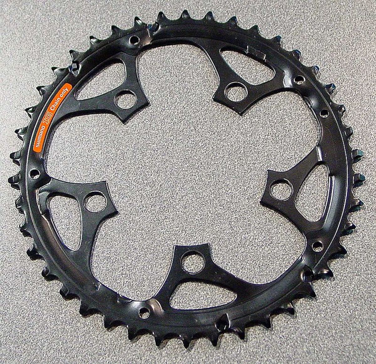 A bicycle chainring