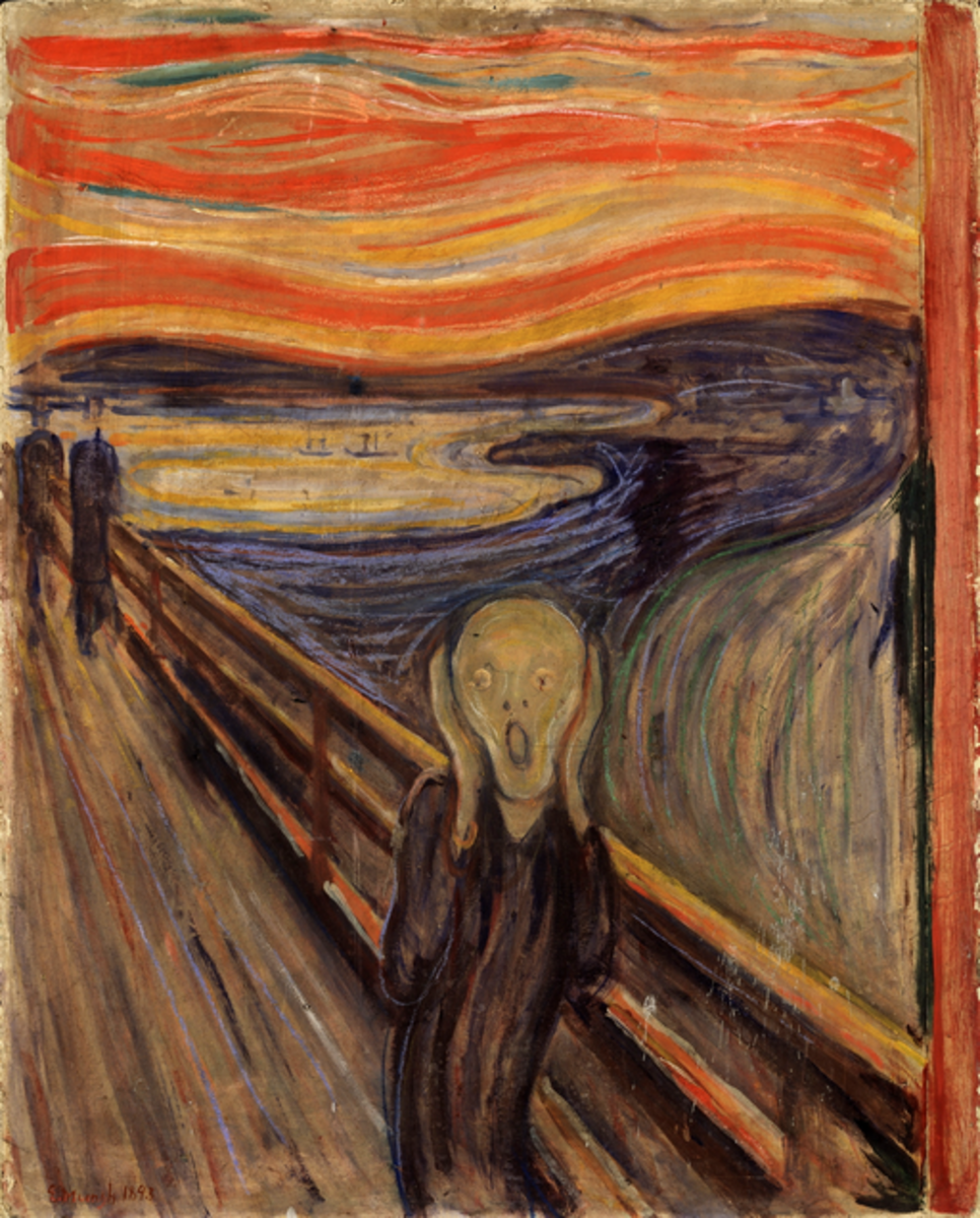 (Figure 3) Edvard Munch, "The Scream" (1893)