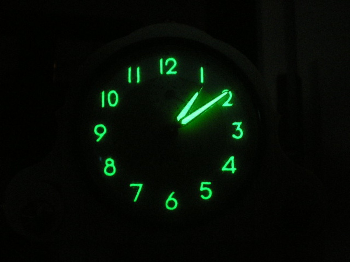 Luminous clock