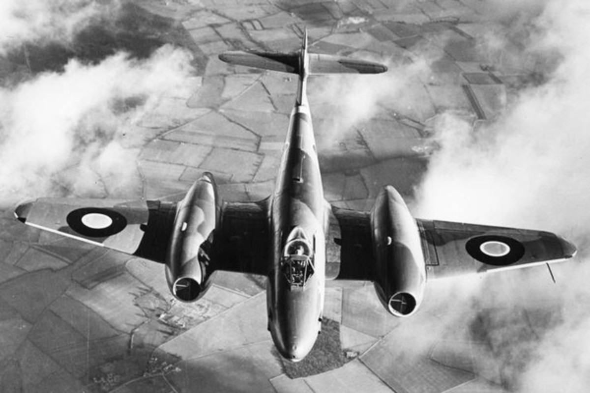 The British Gloster Meteor