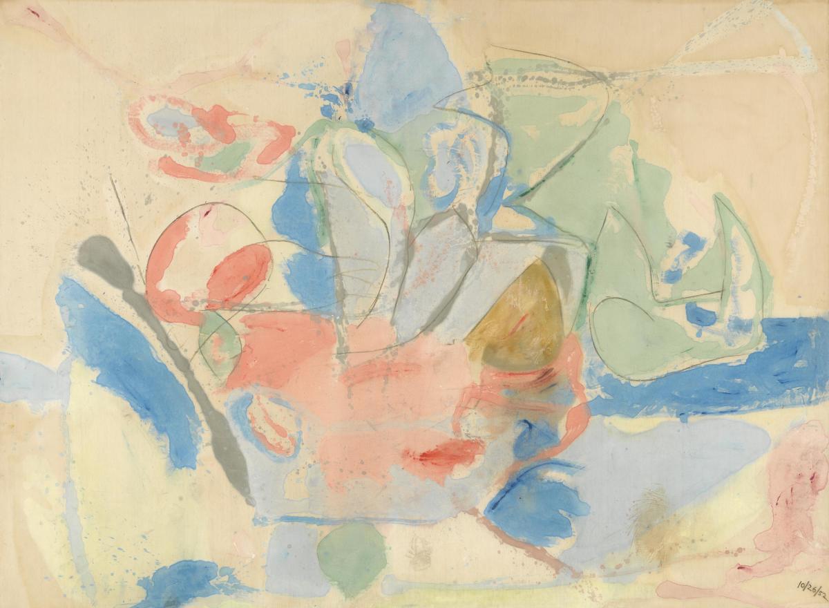 Mountains and Sea by Helen Frankenthaler
