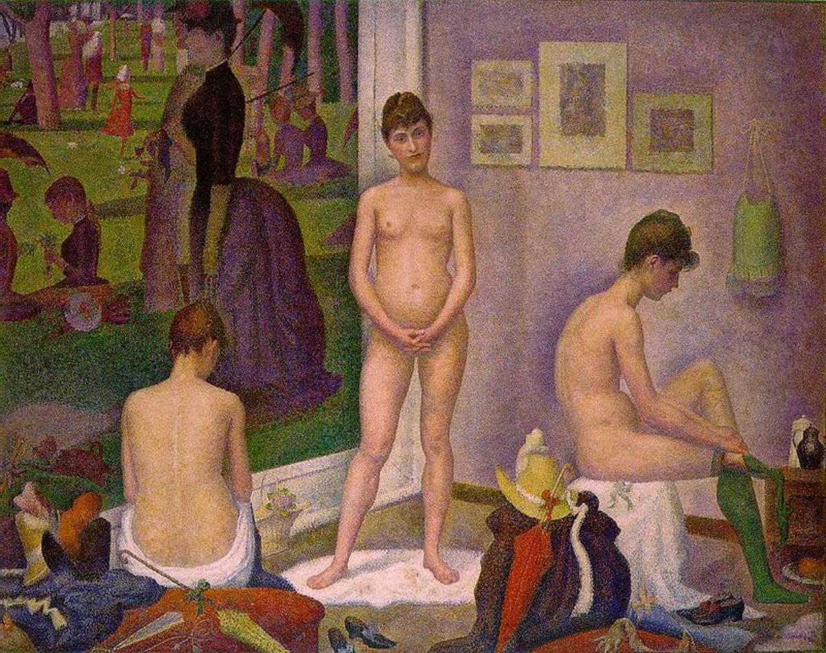 Models by Georges Seurat