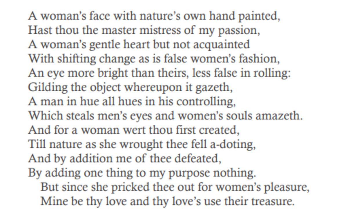 analysis-of-poem-sonnet-20-by-william-shakespeare