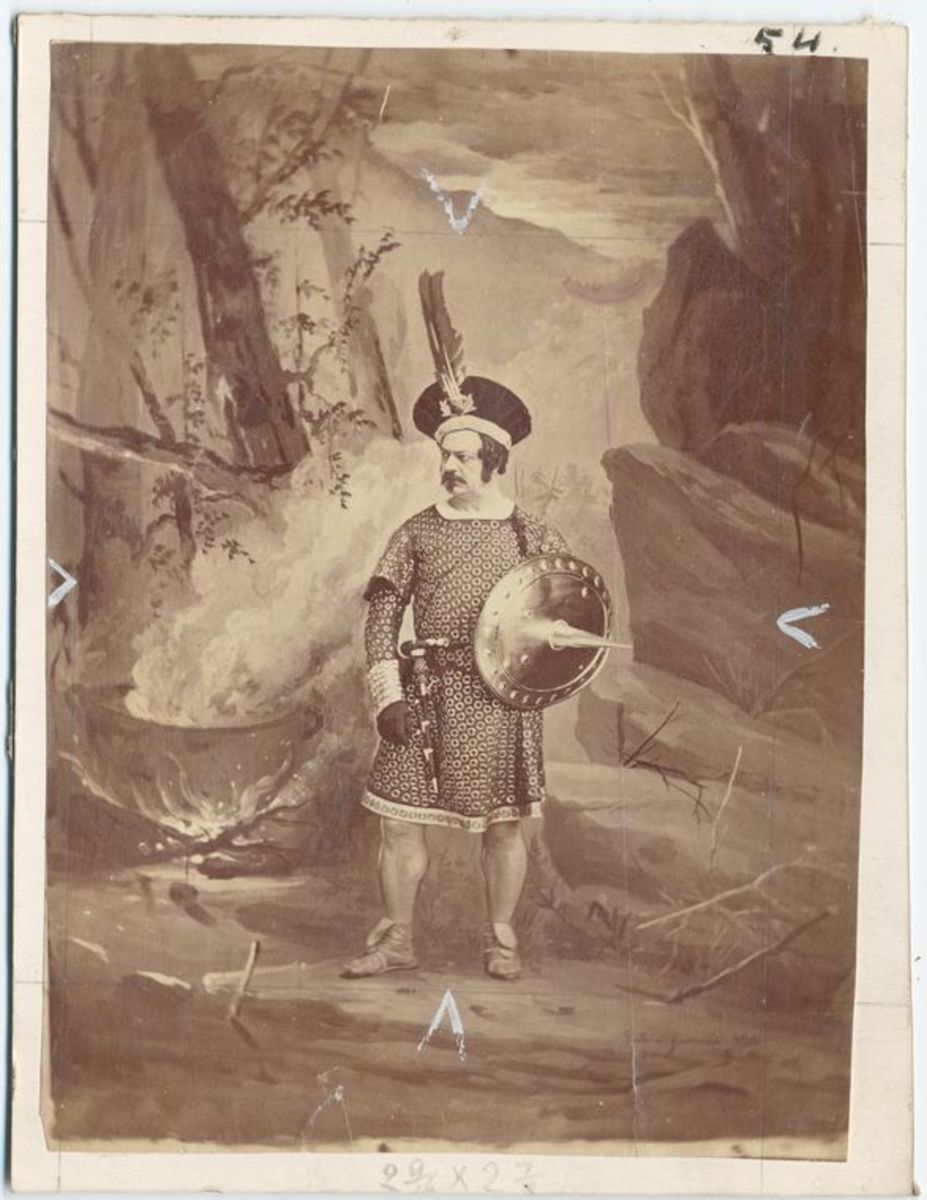 Edwin Forrest as Macbeth, pre-1872