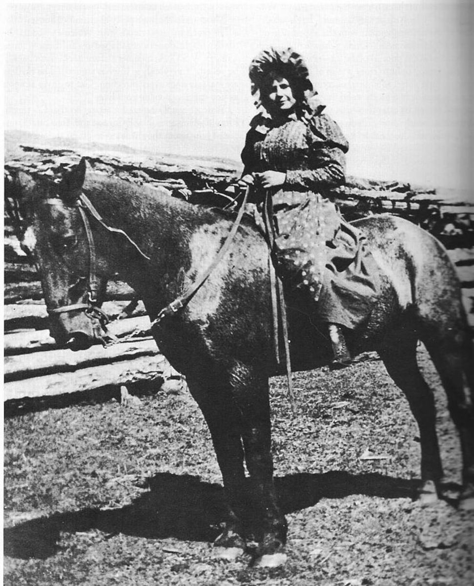 Ella Watson, small cattle rancher in Wyoming