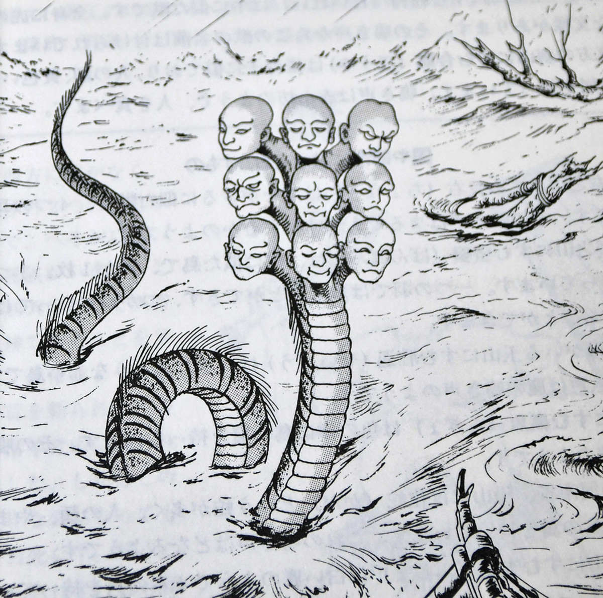 Artistic impression of Xiangliu in the Japanese RPG resource book series, Truth in Fantasy. In recent years, many paranormal Chinese creatures have appeared in video games too.