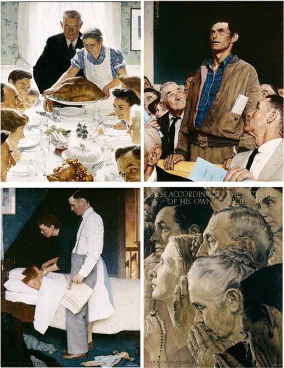 Legendary Artist and Illustrator: Norman Rockwell - Owlcation