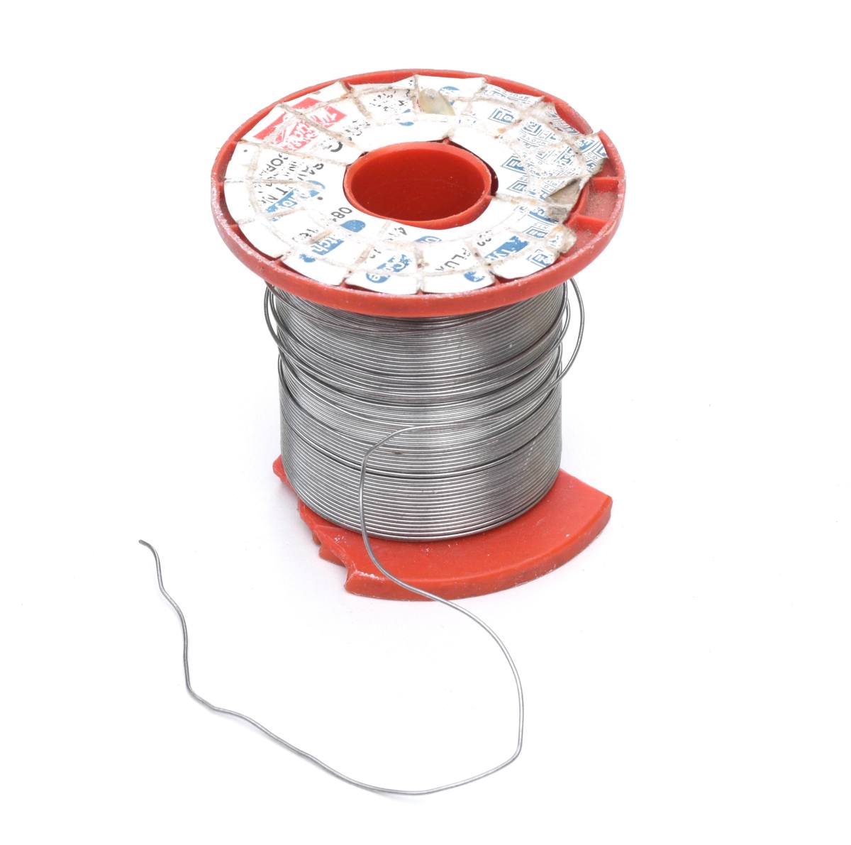 A roll of solder wire.