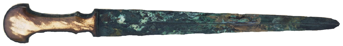 图7:一把普通的埃及铜长剑。