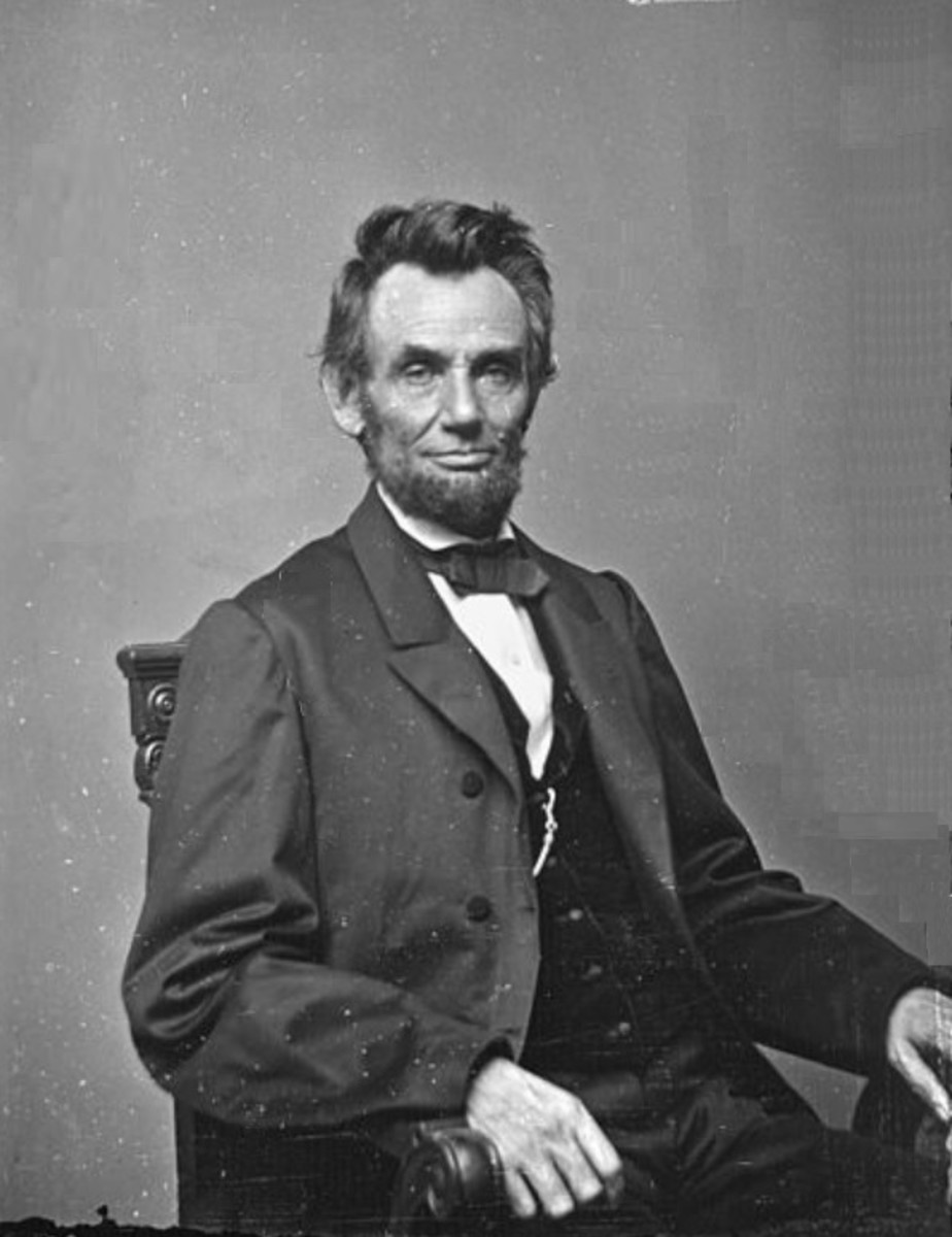 President Abraham Lincoln in 1862