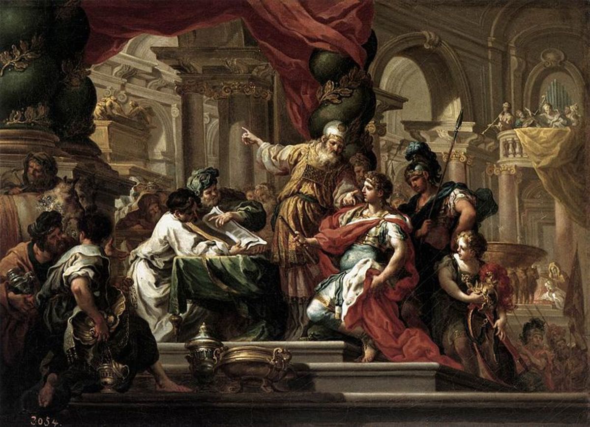 Alexander at the Temple of Jerusalem