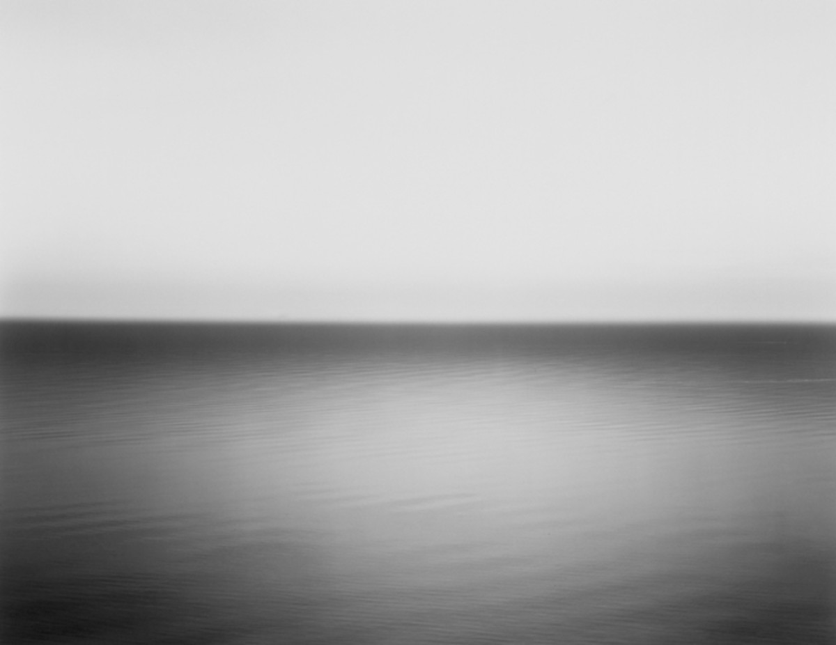 Photograph from Sugimoto's "Seascape" Series