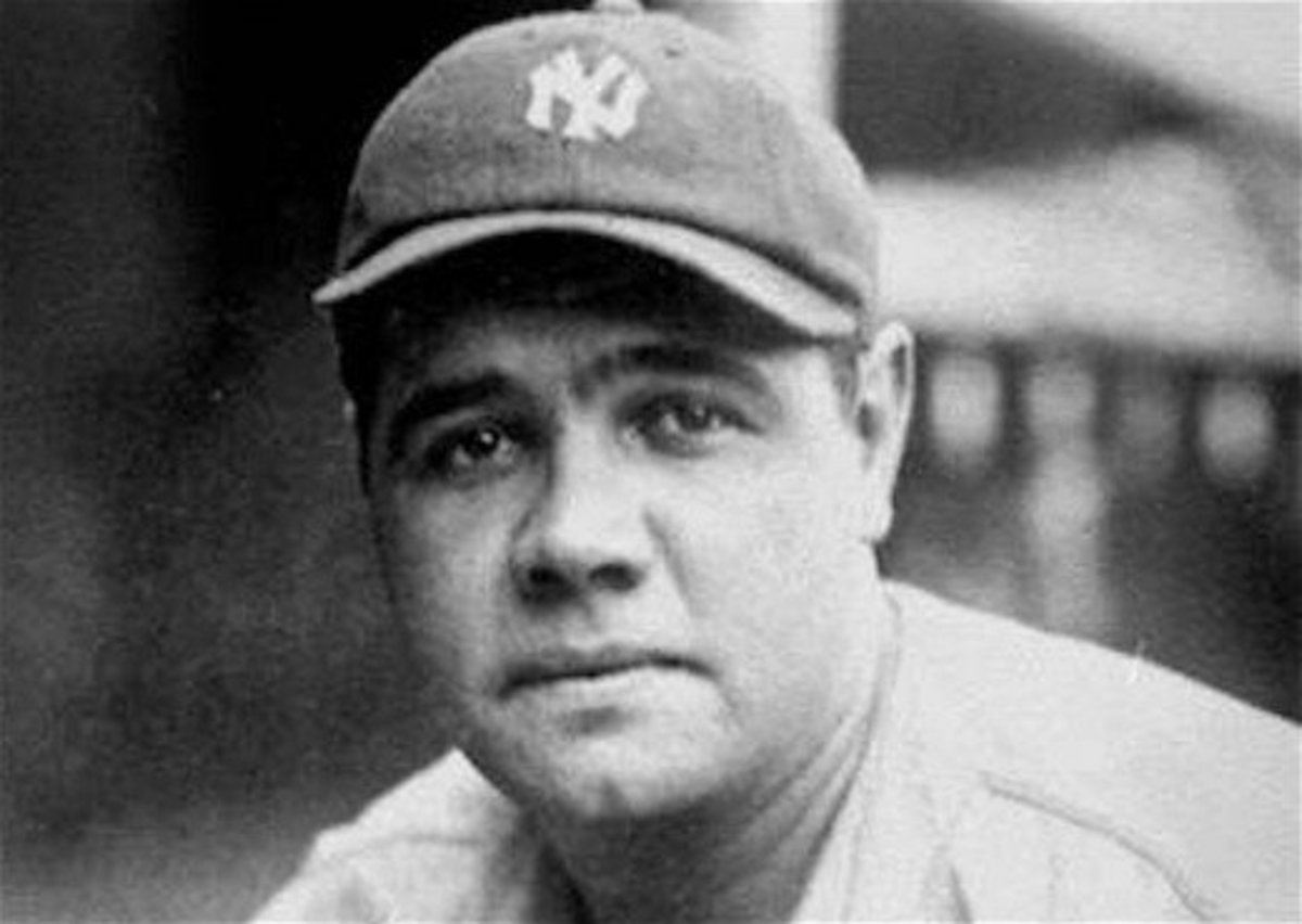 "Babe" Ruth is still considered by many fans to be the greatest baseball player ever.