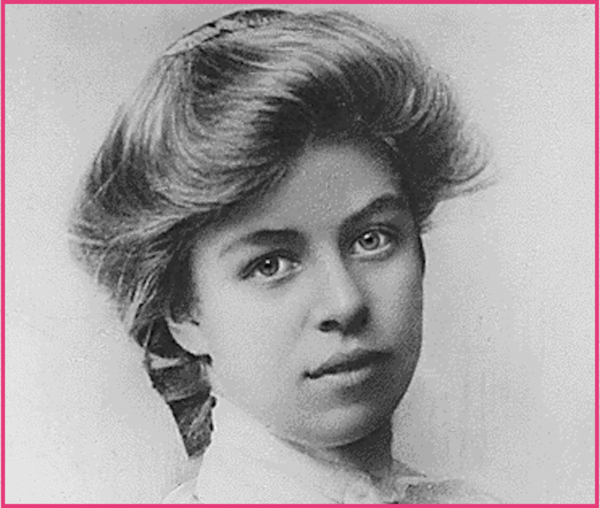 One of America's First Ladies was a famous orphan.  Here's a photo of a beautiful Eleanor Roosevelt when she was still in her teens.