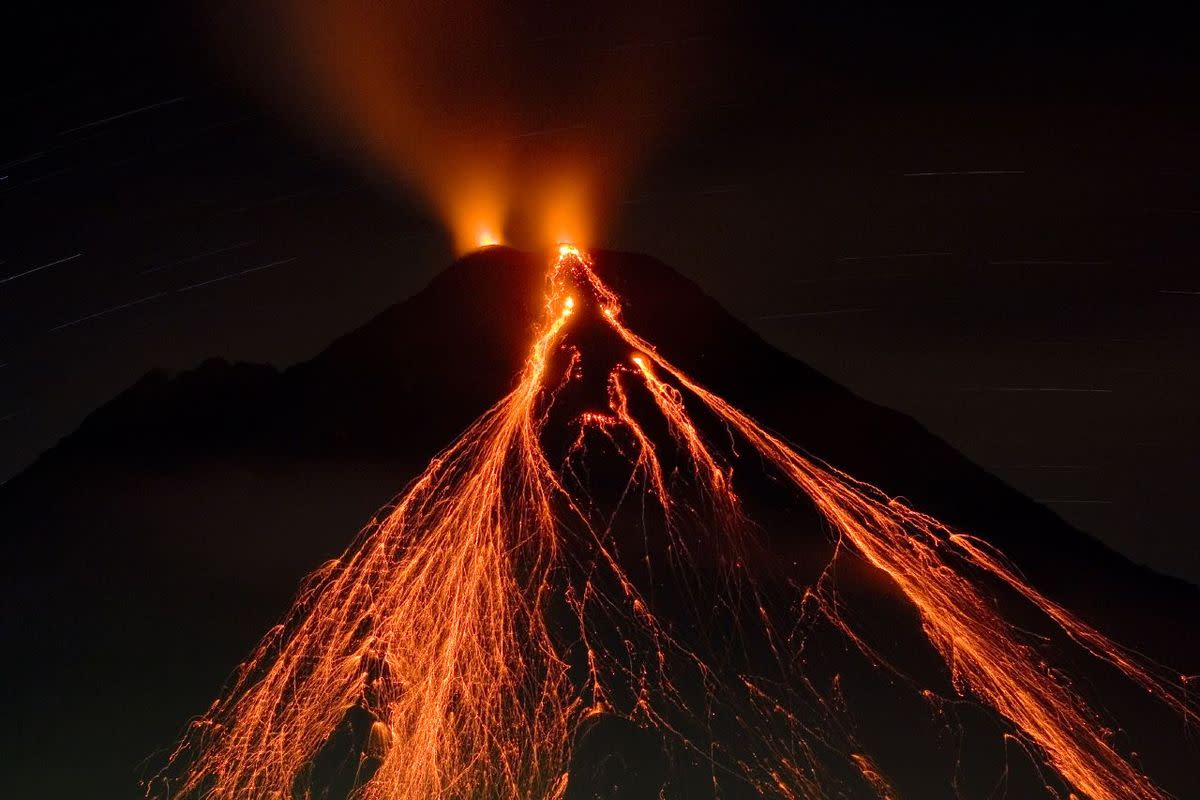 Up until 2010, the Arenal Volcano in northern Costa Rica was the most active volcano in that nation
