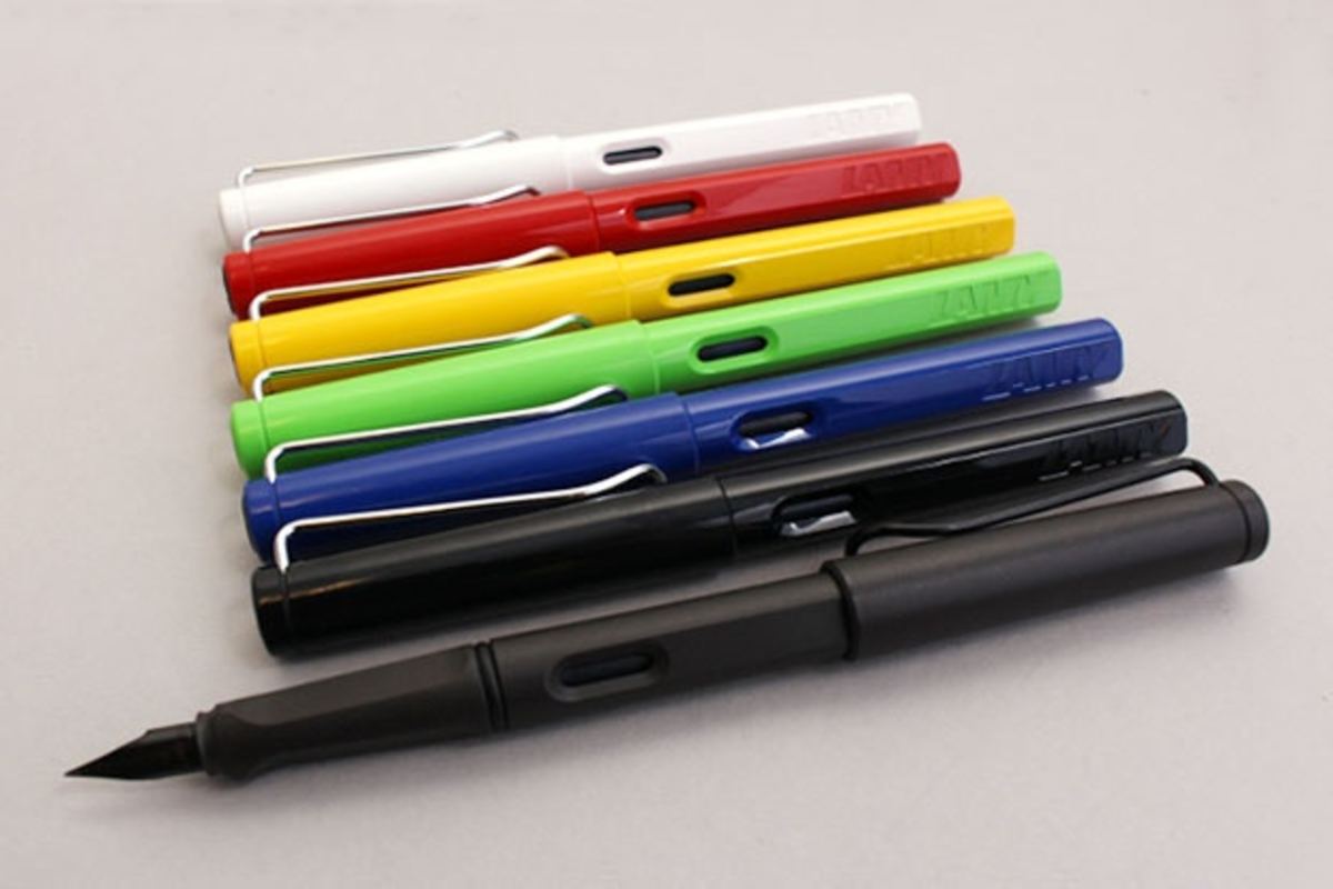The Lamy Safari is a safe buy for a smooth writing experience. 