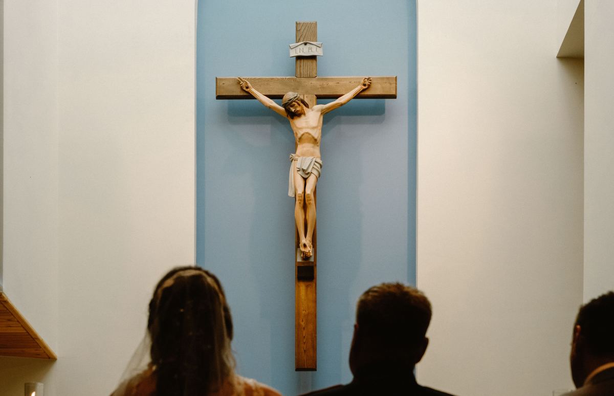 The crucifix.