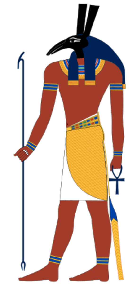 Seth, the Egyptian god of storms and disorder.