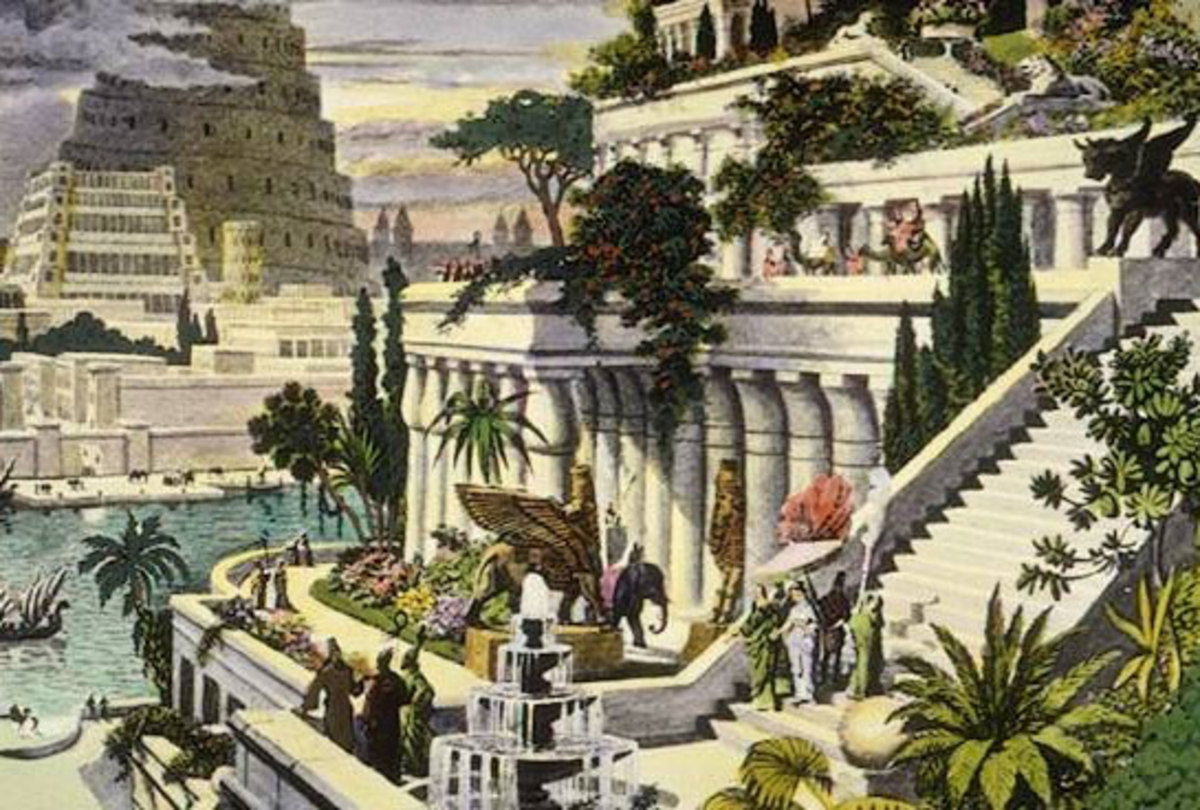 The Hanging Gardens of Babylon: One of the Seven Wonders of the Ancient World