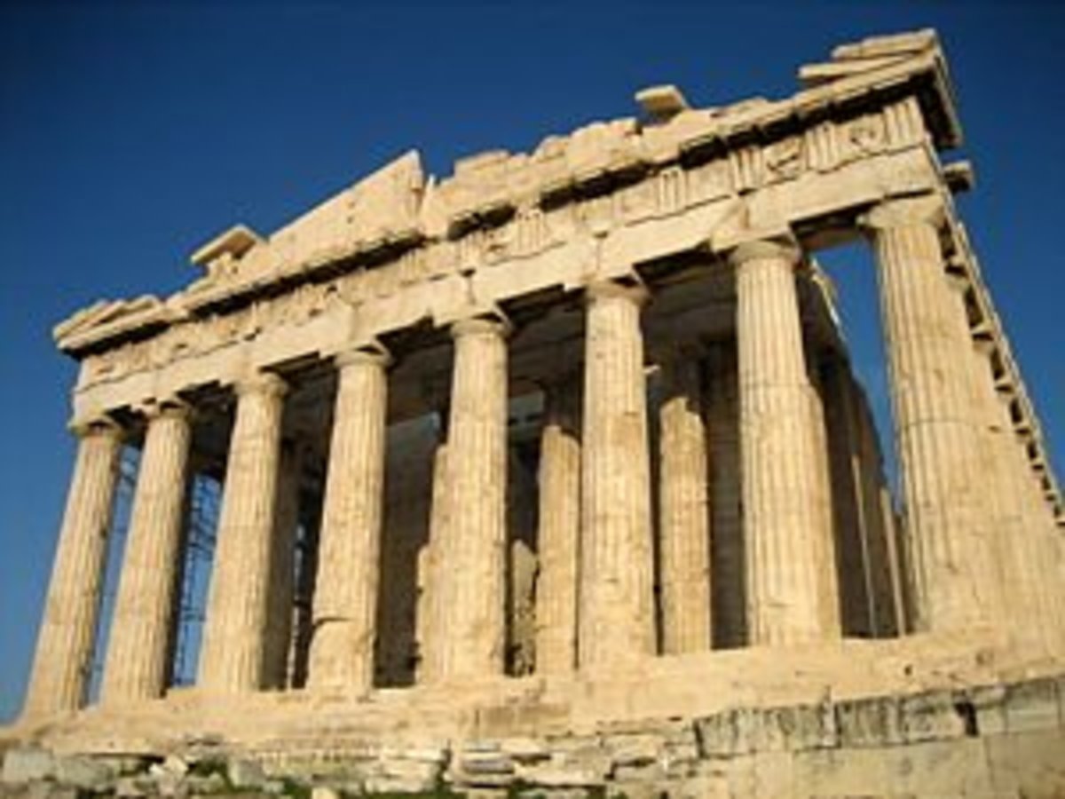 The Parthenon, a symbol of Classic Greek civilization