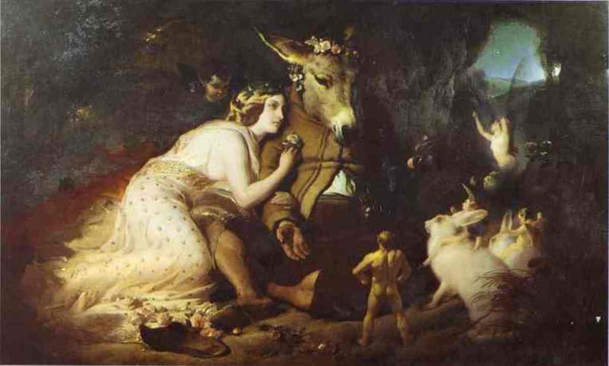A Midsummer Night's Dream: Titania and Bottom by Sir Edwin Landseer
