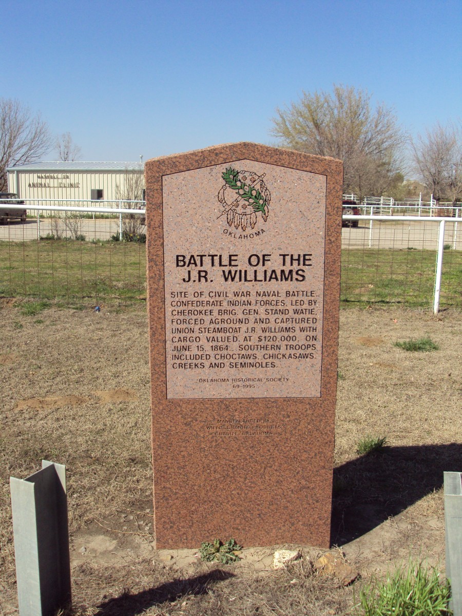 Oklahoma Civil War Naval Battle Recovering the J.R. Williams Owlcation