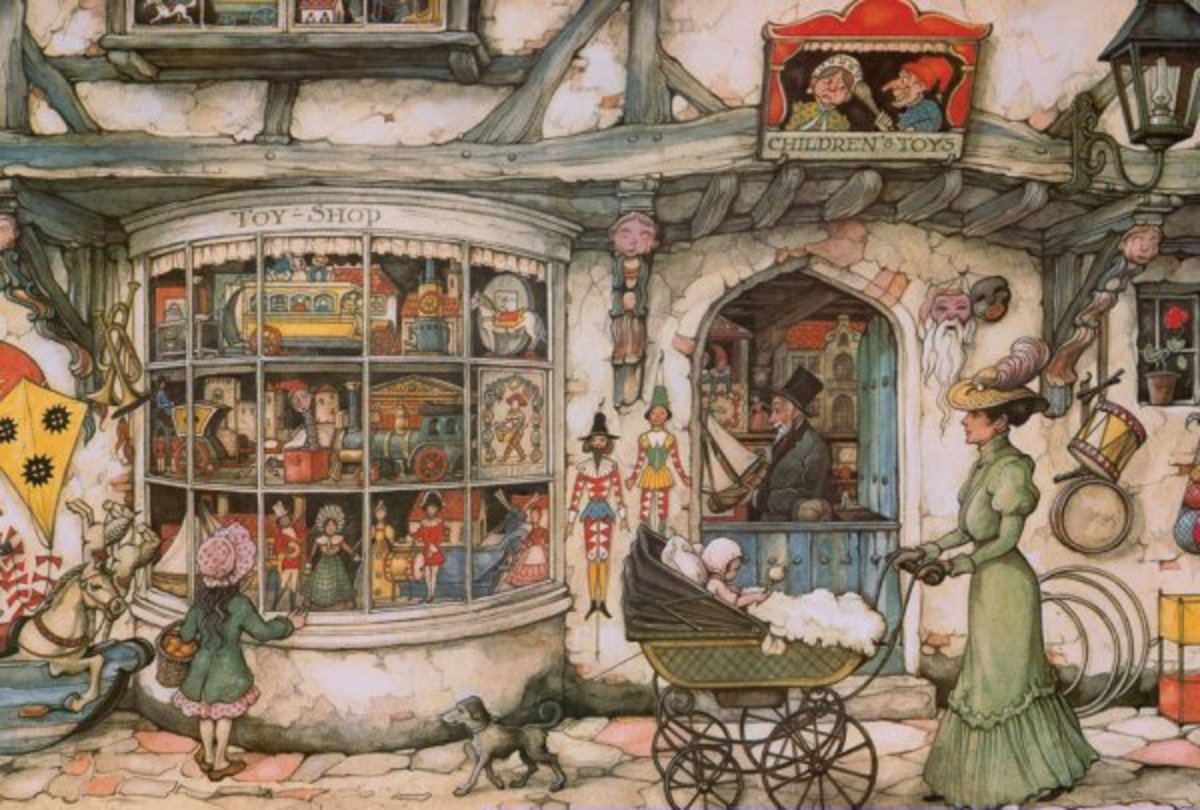 Under-appreciated Dutch Artist Anton Pieck - Owlcation