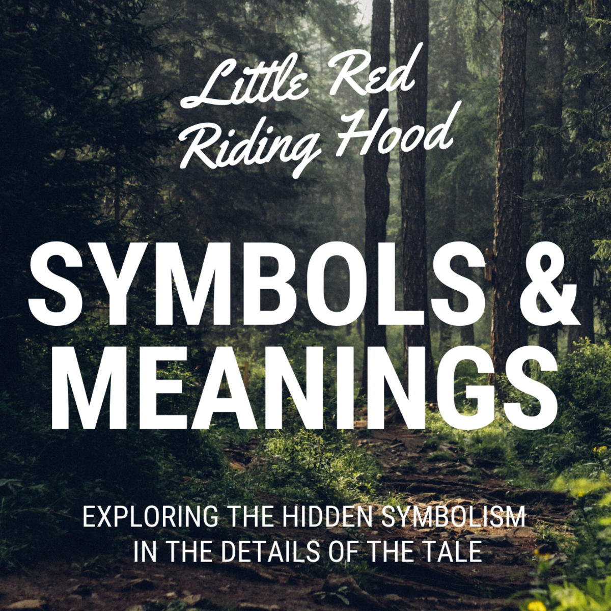 نقاء تلطيخ عطشان  Little Red Riding Hood: The Summary and Symbols Explained - Owlcation