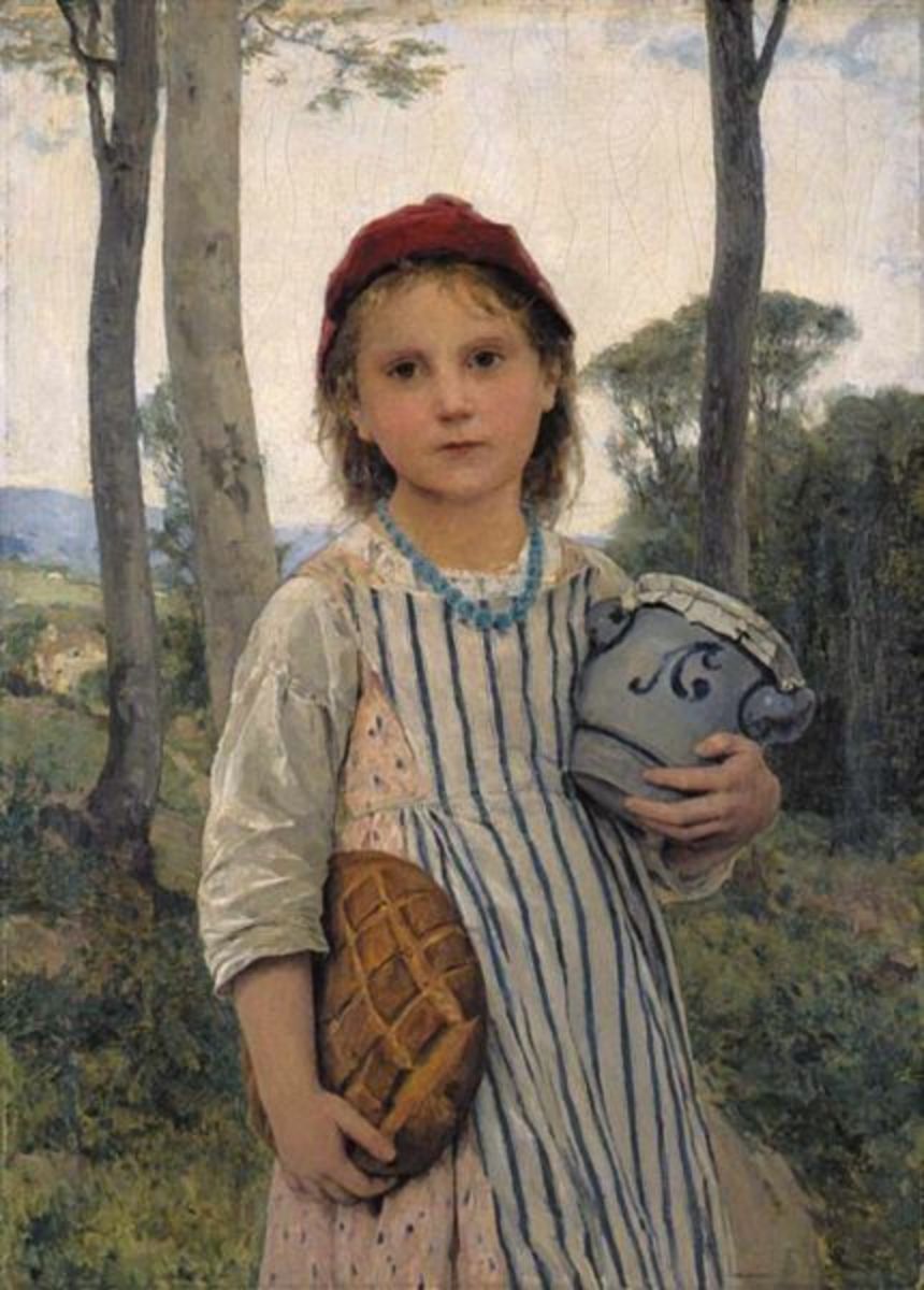Red Cap by Albert Anker, source: Wikimedia, PD licence