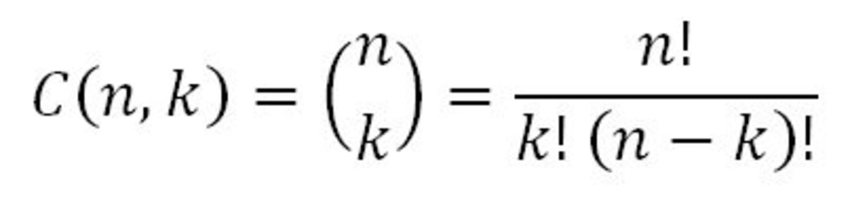 This is the formula for Combinations, where order is not important.