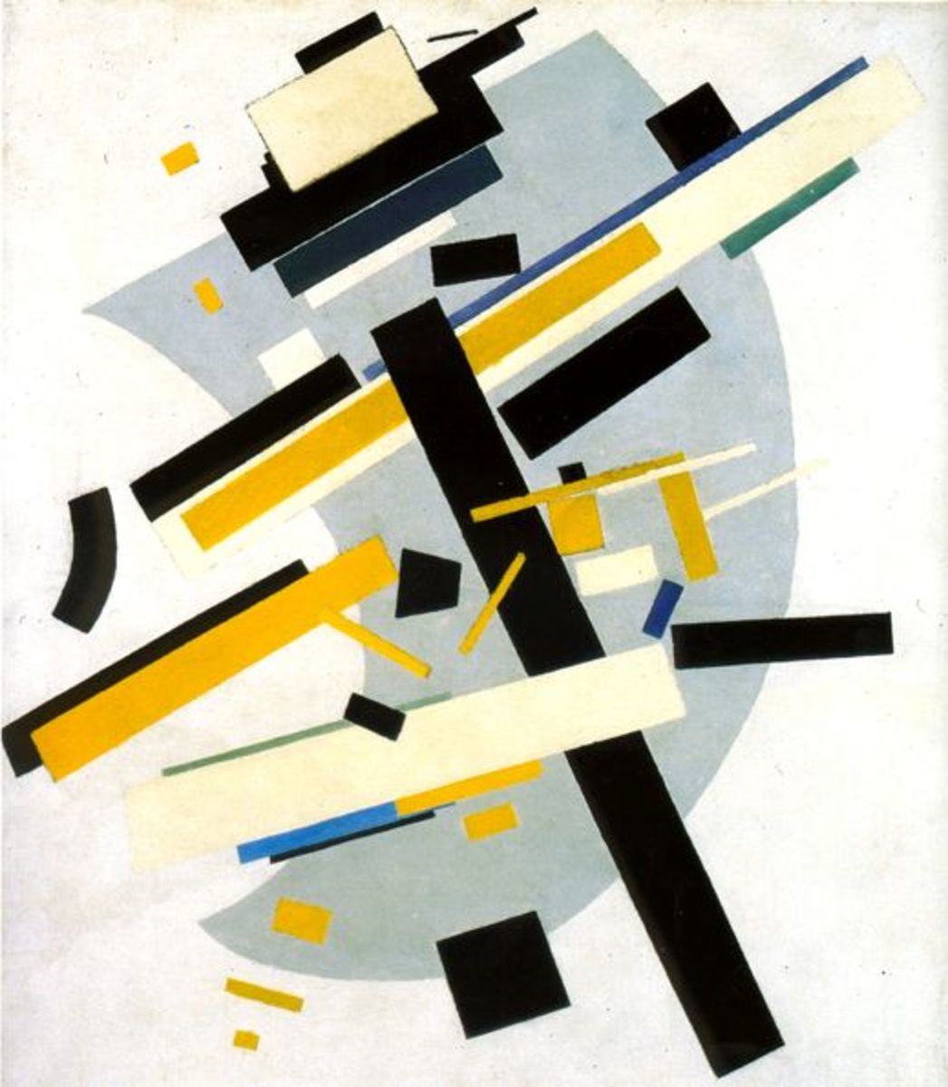 Suprematism (Supremus No. 58,) Malevich, 1916