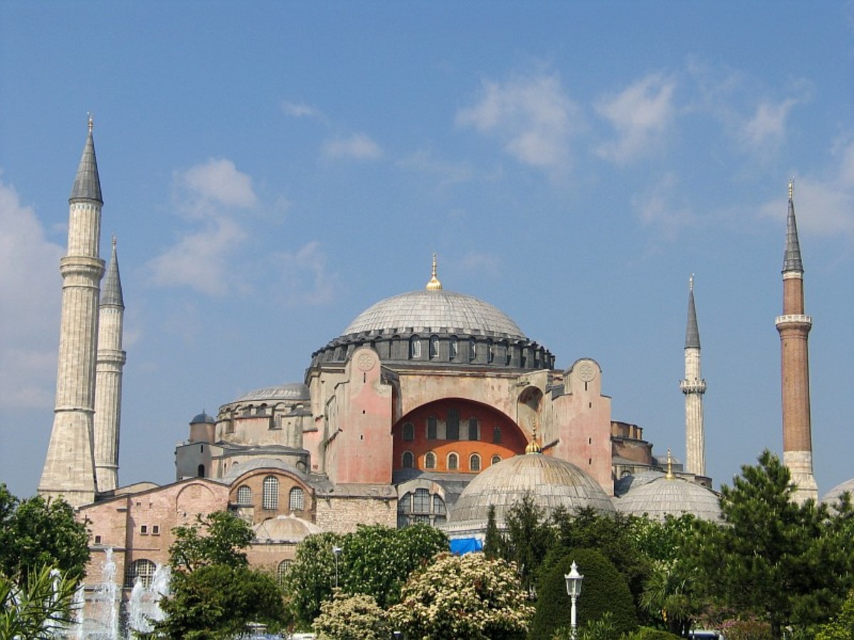 The Hagia Sophia in Istanbul (Constantinople)