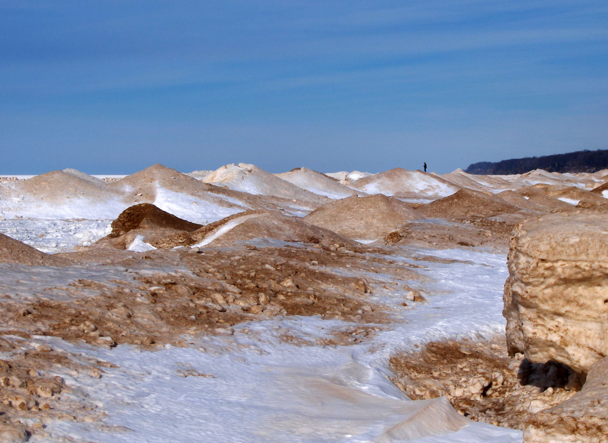 Solid Shoreline and Polar Vortex Events - Owlcation