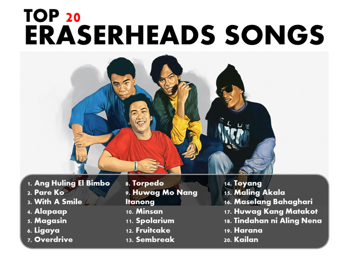 Eraserheads Songs: 20 Best Eraserheads Songs (OPM Songs) of All Time