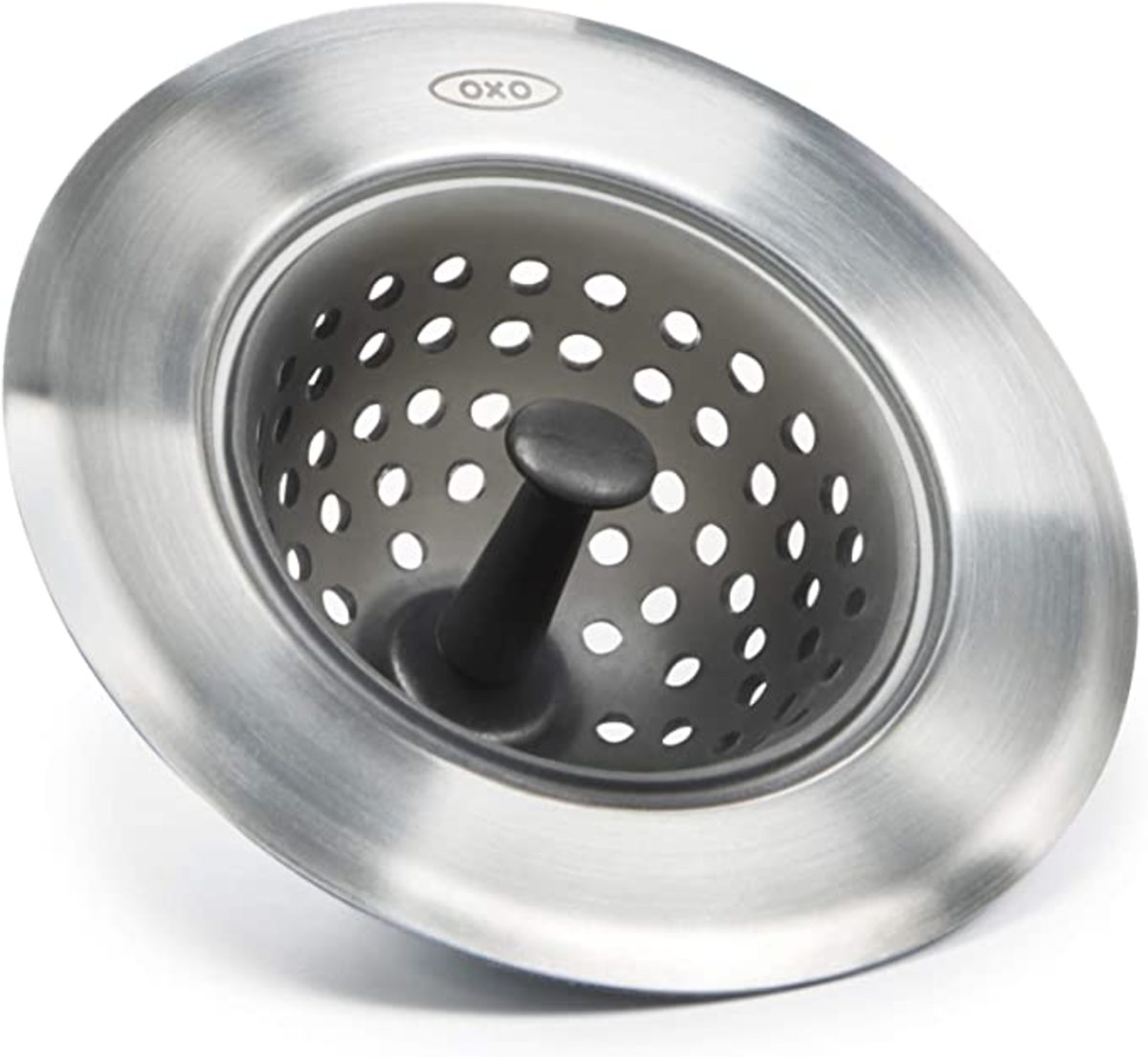 The OXO Good Grips silicone sink strainer