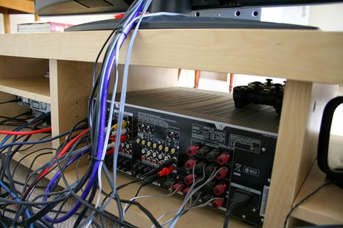 Home theater with hidden speaker wires  Hiding speaker wires, Hotel room  design, Hide wires