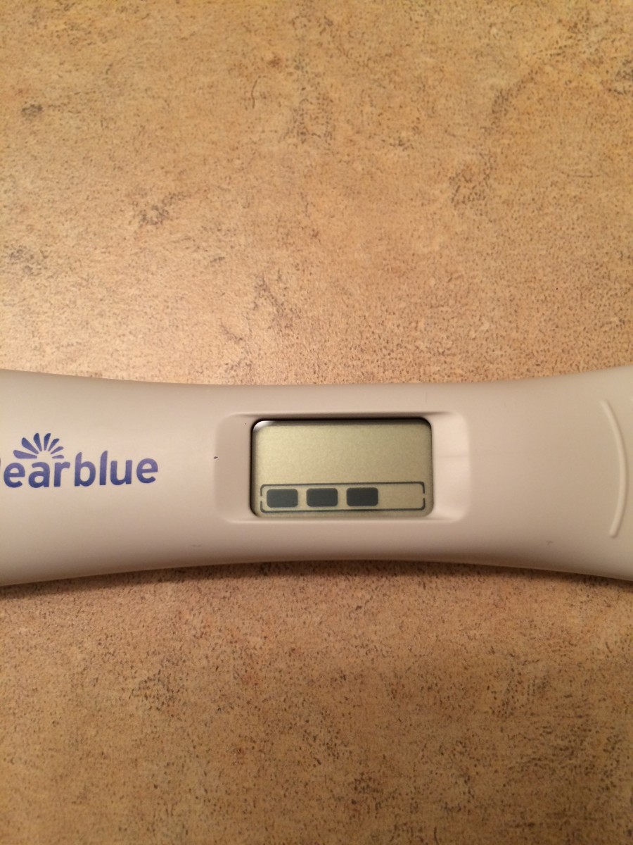 What does it mean if my clear blue says 2-3 weeks?