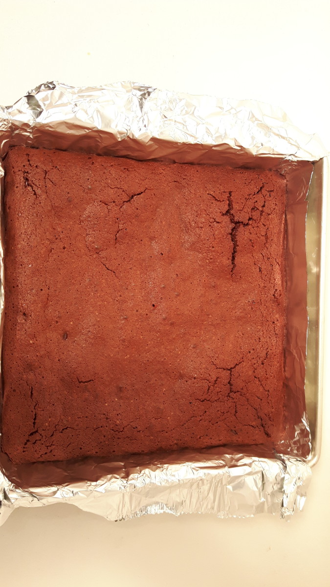 Brownies baked to perfection