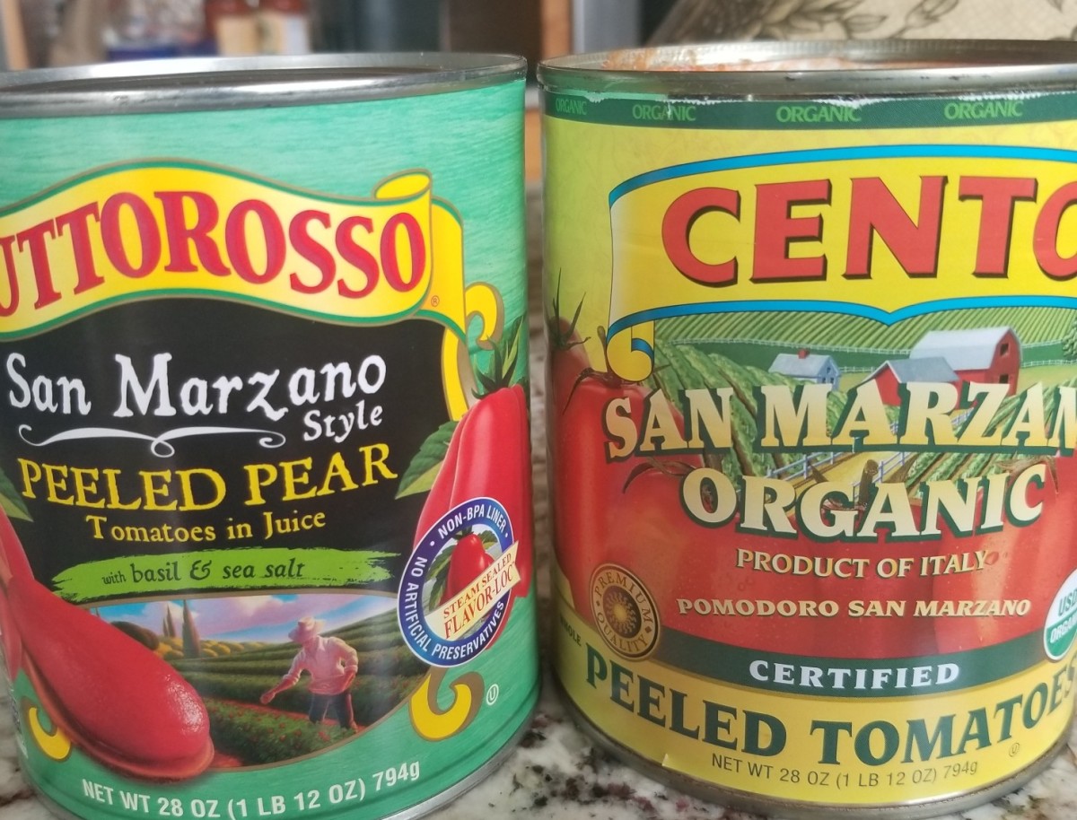 San Marzano tomatoes are grown in specific soil near Mount Vesuvius. San Marzano-style tomatoes are not from the same seeds or grown in the same soil. Most cans mention "style" in small letters.