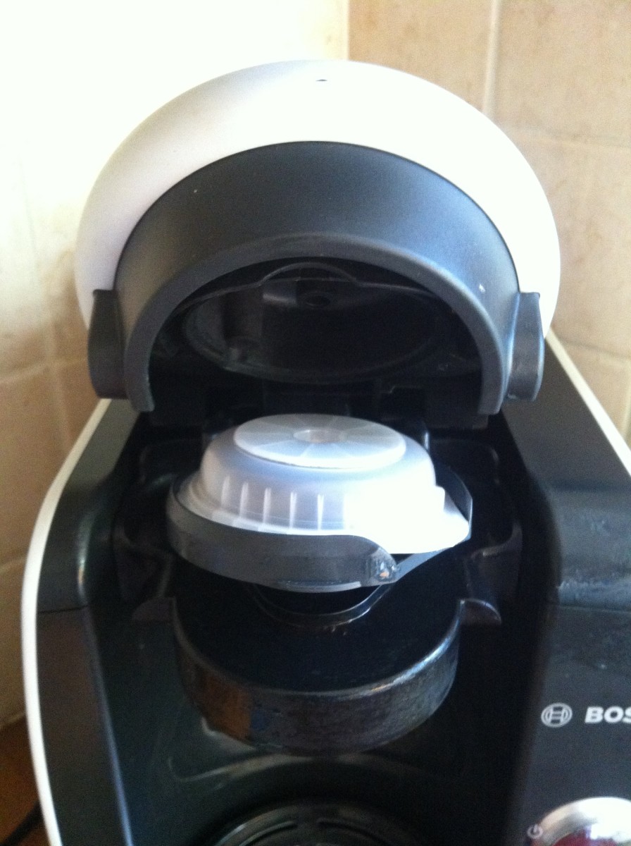 Here's a look at my Tassimo coffee machine.