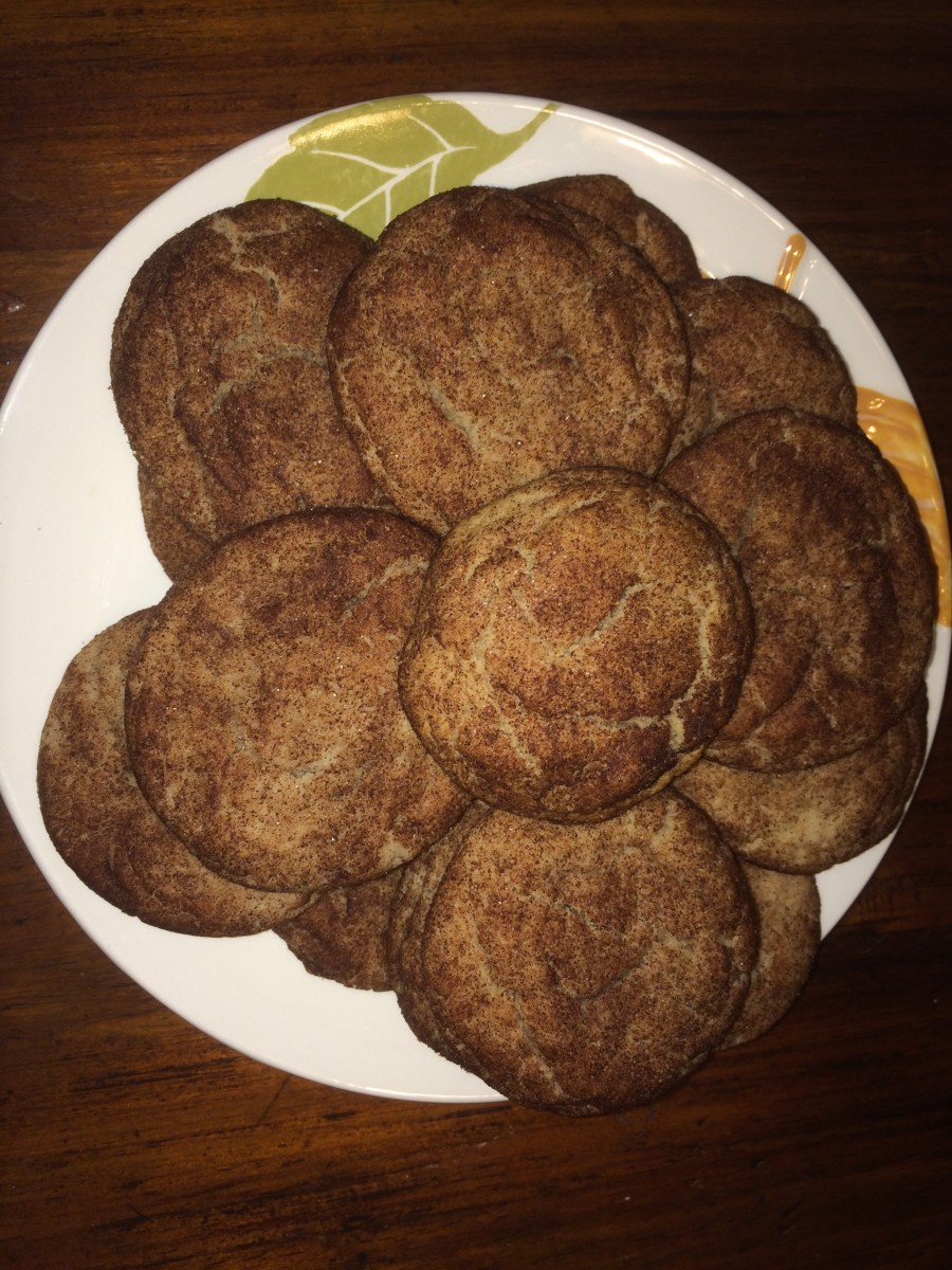 Cinnamon Peanut Butter Snickerdoodle Cookies With Photo Guide